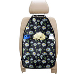 Watercolor Daisy Floral Pattern Print Car Seat Organizers