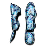 Watercolor Dolphin In The Sea Print Muay Thai Shin Guard