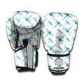 Watercolor Dragonfly Pattern Print Boxing Gloves
