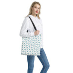 Watercolor Dragonfly Pattern Print Tote Bag