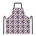 Watercolor Eggplant Pattern Print Apron