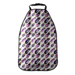 Watercolor Eggplant Pattern Print Car Seat Organizers
