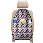Watercolor Eggplant Pattern Print Car Seat Organizers