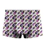 Watercolor Eggplant Pattern Print Men's Boxer Briefs
