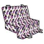 Watercolor Eggplant Pattern Print Pet Car Back Seat Cover