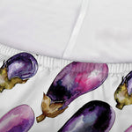 Watercolor Eggplant Pattern Print Sofa Cover