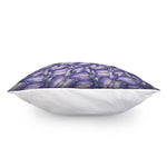 Watercolor Eggplant Print Pillow Cover