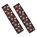 Watercolor Flamingo Pattern Print Car Seat Belt Covers