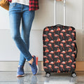 Watercolor Flamingo Pattern Print Luggage Cover