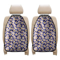 Watercolor Frangipani Flower Print Car Seat Organizers