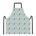 Watercolor French Bulldog Pattern Print Apron