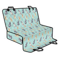 Watercolor French Bulldog Pattern Print Pet Car Back Seat Cover