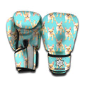 Watercolor French Bulldog Puppy Print Boxing Gloves