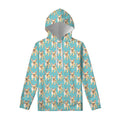 Watercolor French Bulldog Puppy Print Pullover Hoodie