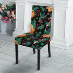 Watercolor Gingerbread Pattern Print Dining Chair Slipcover
