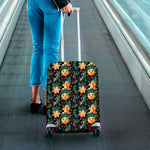 Watercolor Gingerbread Pattern Print Luggage Cover