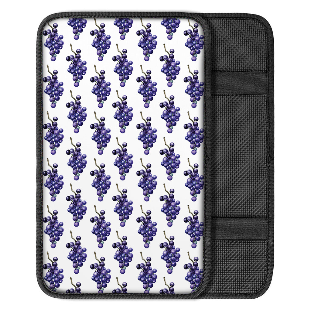 Watercolor Grape Pattern Print Car Center Console Cover