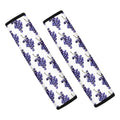 Watercolor Grape Pattern Print Car Seat Belt Covers
