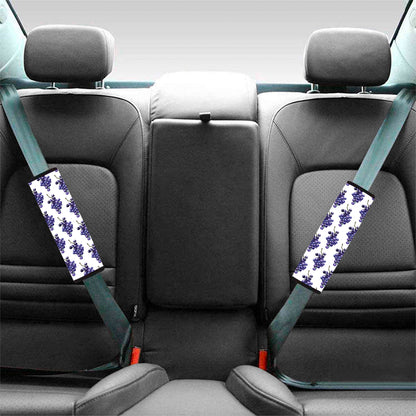 Watercolor Grape Pattern Print Car Seat Belt Covers