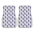 Watercolor Grape Pattern Print Front Car Floor Mats