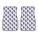 Watercolor Grape Pattern Print Front Car Floor Mats