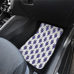 Watercolor Grape Pattern Print Front Car Floor Mats