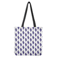 Watercolor Grape Pattern Print Tote Bag