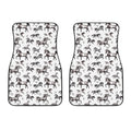 Watercolor Horse Pattern Print Front Car Floor Mats