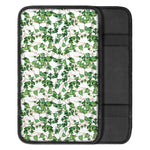 Watercolor Ivy Leaf Pattern Print Car Center Console Cover