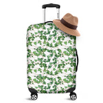 Watercolor Ivy Leaf Pattern Print Luggage Cover
