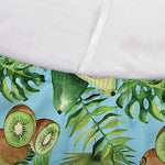 Watercolor Kiwi And Avocado Print Sofa Cover