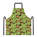 Watercolor Kiwi Pattern Print Apron