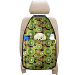 Watercolor Kiwi Pattern Print Car Seat Organizers