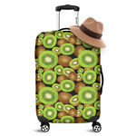 Watercolor Kiwi Pattern Print Luggage Cover