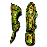 Watercolor Kiwi Pattern Print Muay Thai Shin Guard