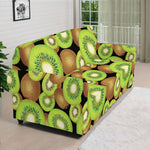 Watercolor Kiwi Pattern Print Sofa Cover