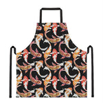 Watercolor Koi Carp Fish Pattern Print Apron