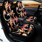 Watercolor Koi Carp Fish Pattern Print Universal Fit Car Seat Covers