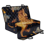 Watercolor Leo Zodiac Sign Print Pet Car Back Seat Cover