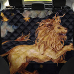 Watercolor Leo Zodiac Sign Print Pet Car Back Seat Cover