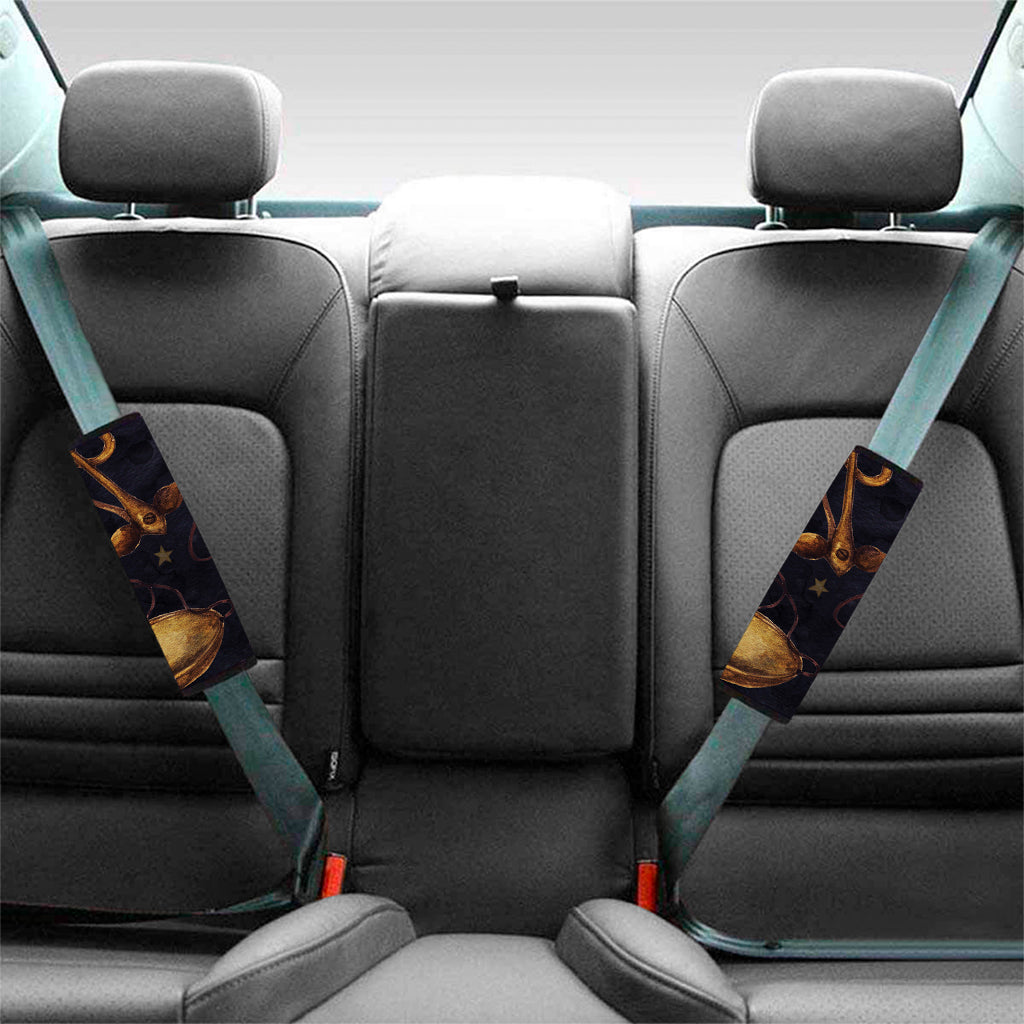 Watercolor Libra Zodiac Sign Print Car Seat Belt Covers