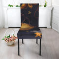 Watercolor Libra Zodiac Sign Print Dining Chair Slipcover