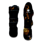 Watercolor Libra Zodiac Sign Print Muay Thai Shin Guard
