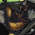 Watercolor Libra Zodiac Sign Print Pet Car Back Seat Cover