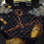 Watercolor Libra Zodiac Sign Print Pet Car Back Seat Cover