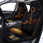 Watercolor Libra Zodiac Sign Print Universal Fit Car Seat Covers