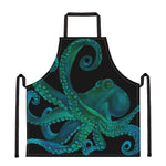 Watercolor Octopus Print Apron