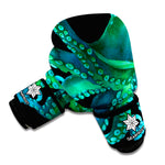 Watercolor Octopus Print Boxing Gloves