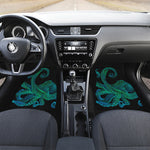 Watercolor Octopus Print Front Car Floor Mats