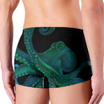 Watercolor Octopus Print Men's Boxer Briefs